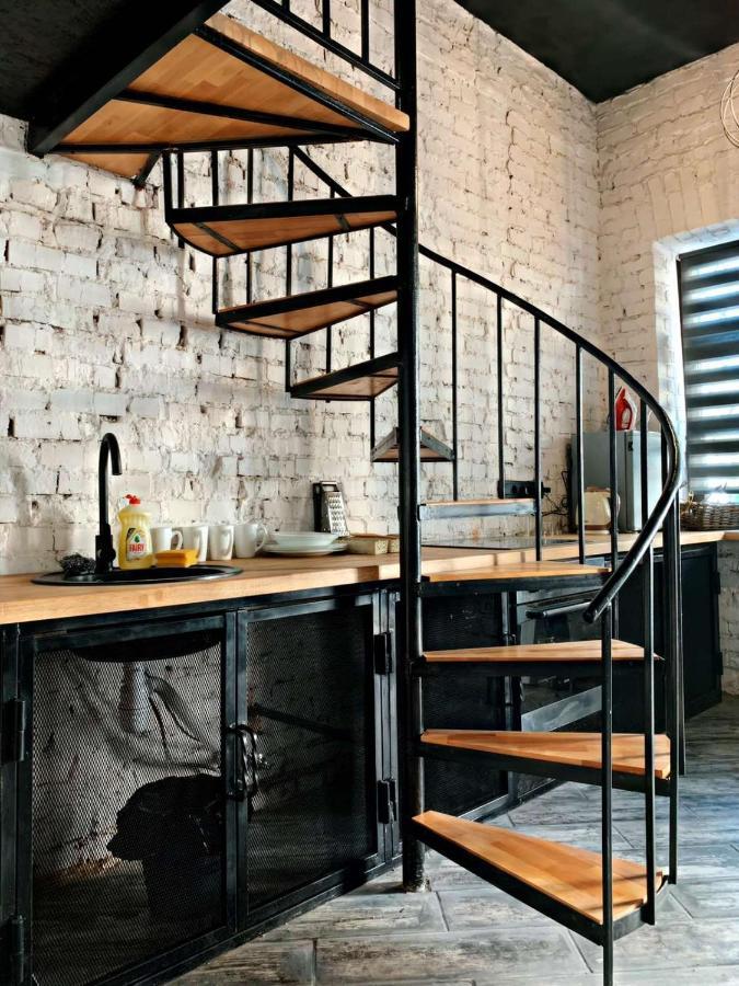 Luxury_Loft Lägenhet Kamjanets-Podilskyj Exteriör bild