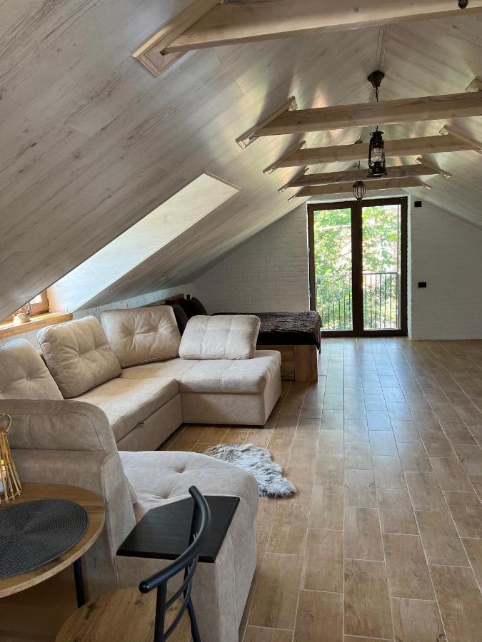 Luxury_Loft Lägenhet Kamjanets-Podilskyj Exteriör bild